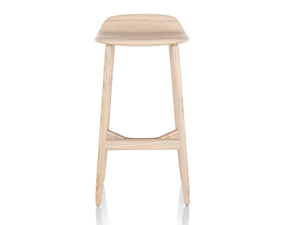 CROSSHATCH - High wooden barstool _ Herman Miller